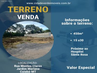 Terreno para Venda, em Cuiab, bairro Jardim Mariana