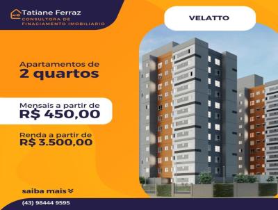 Apartamento para Venda, em Londrina, bairro Residencial Portal do Sol, 2 dormitrios, 1 banheiro, 1 vaga