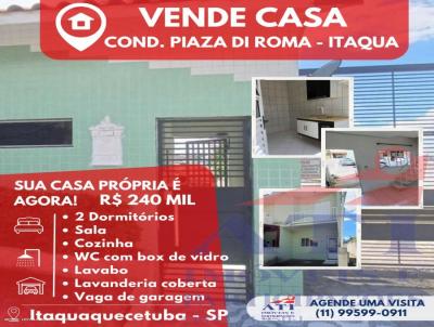 Casa em Condomnio para Venda, em Itaquaquecetuba, bairro Vila Ursulina, 2 dormitrios, 1 banheiro, 1 vaga