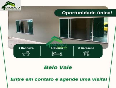 Casa para Venda, em Sete Lagoas, bairro Belo Vale, 1 dormitrio, 1 banheiro, 2 vagas