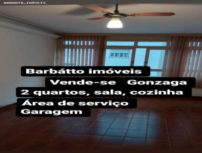 Apartamento para Venda, em Santos, bairro Gonzaga, 2 dormitrios, 1 vaga