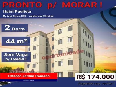 Apartamento para Venda, em So Paulo, bairro Jardim das Oliveiras, 2 dormitrios, 1 banheiro