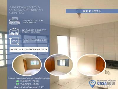Apartamento para Venda, em Uberaba, bairro Bairro Centro, 2 dormitrios, 1 banheiro, 1 vaga