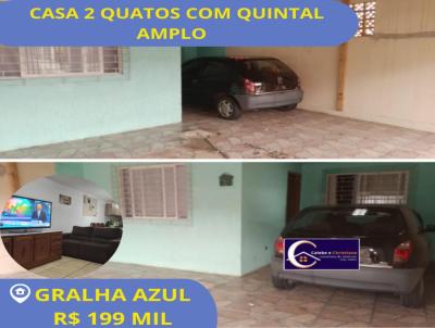 Casa Usada para Venda, em Fazenda Rio Grande, bairro Gralha Azul, 2 dormitrios, 1 banheiro, 2 vagas