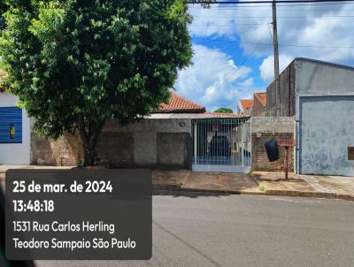 Casa para Venda, em Teodoro Sampaio, bairro Centro, 3 dormitrios, 1 banheiro, 2 vagas