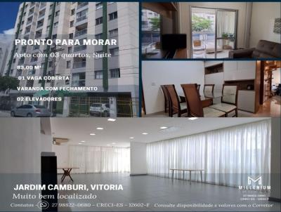 Apartamento para Venda, em Vitria, bairro Jardim Camburi, 3 dormitrios, 2 banheiros, 1 sute, 1 vaga