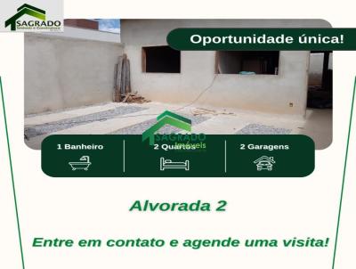 Casa para Venda, em Sete Lagoas, bairro Alvorada 2, 2 dormitrios, 1 banheiro, 2 vagas