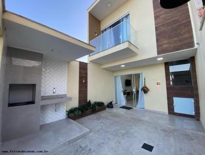 Casa Duplex/Nova para Venda, em Cabo Frio, bairro Unamar (Tamoios), 2 dormitrios, 1 banheiro, 1 vaga
