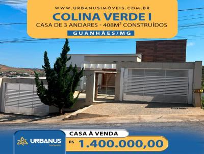 Casa para Venda, em Guanhes, bairro Colina Verde I, 4 dormitrios, 4 banheiros, 1 sute, 6 vagas