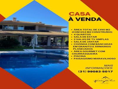 Casa Nova para Venda, em Nova Lima, bairro Vila Alpina, 4 dormitrios, 3 sutes