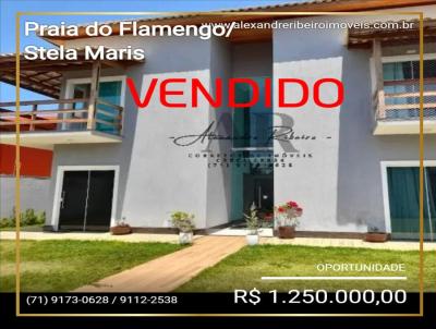 Manso para Venda, em Salvador, bairro Praia do Flamengo/ Stela Maris, 4 dormitrios, 5 banheiros, 4 sutes, 5 vagas