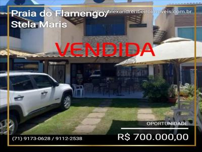 Casa em Condomnio para Venda, em Salvador, bairro Praia do Flamengo/ Stela Maris, 3 dormitrios, 4 banheiros, 1 sute, 2 vagas