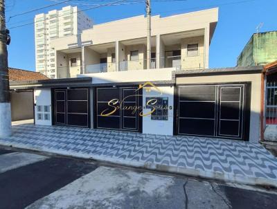 Casa Geminada para Venda, em Praia Grande, bairro Caiara, 2 dormitrios, 1 banheiro, 2 sutes, 1 vaga