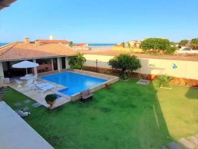 Casa Frente Mar para Venda, em Aquiraz, bairro praia do presdio, 4 dormitrios, 3 banheiros, 1 sute, 6 vagas