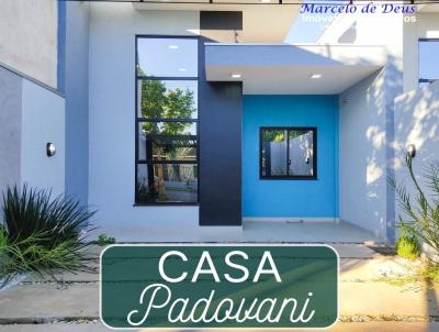 Casa para Venda, em Cascavel, bairro Padovani, 3 dormitrios, 2 banheiros, 1 sute, 2 vagas