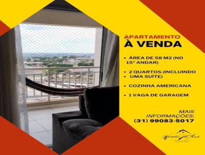 Apartamento 2 Quartos para Venda, em Goinia, bairro IPIRANGA, 2 dormitrios, 1 banheiro, 1 sute, 1 vaga