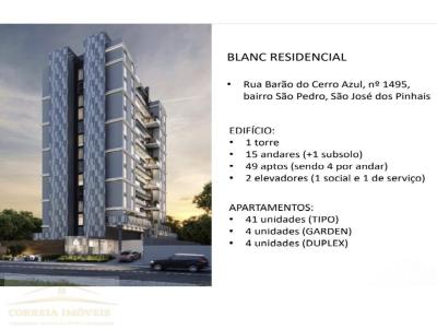 Apartamento para Venda, em So Jos dos Pinhais, bairro So Pedro, 3 dormitrios, 2 banheiros, 1 sute, 2 vagas