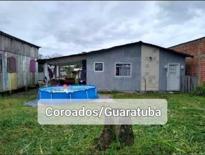 Casa de Praia para Venda, em Guaratuba, bairro Coroados, 3 dormitrios, 1 banheiro