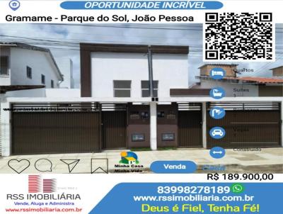 Casa para Venda, em Joo Pessoa, bairro Gramame - Parque do Sol, 2 dormitrios, 1 banheiro, 1 sute, 1 vaga