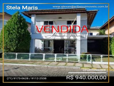 Casa 4 dormitrios ou + para Venda, em Salvador, bairro Stela Maris, 4 dormitrios, 4 banheiros, 2 sutes, 3 vagas