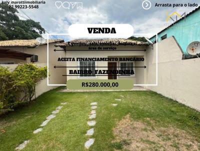 Casa para Venda, em Araruama, bairro Fazendinha, 2 dormitrios, 1 banheiro, 1 sute, 1 vaga