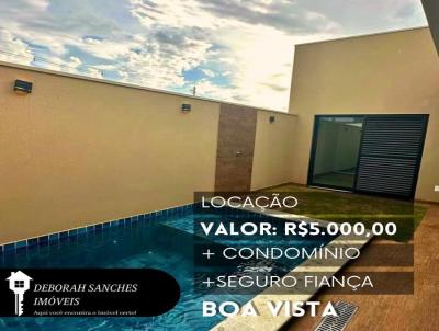 Casa em Condomnio para Locao, em Birigui, bairro Residencial Boa Vista, 3 dormitrios, 4 banheiros, 3 sutes, 1 vaga