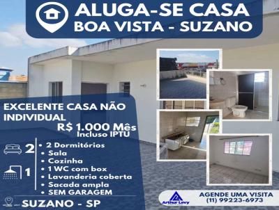 Casa para Locao, em Suzano, bairro Cidade Boa Vista, 2 dormitrios, 1 banheiro