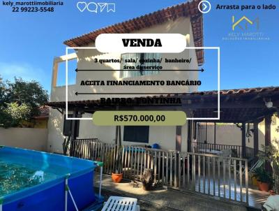 Casa Duplex para Venda, em Araruama, bairro Pontinha, 3 dormitrios, 3 banheiros, 2 sutes