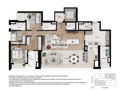 Apartamento para Venda, em So Paulo, bairro Sumar, 3 dormitrios, 5 banheiros, 3 sutes, 2 vagas