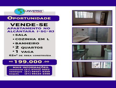 Apartamento para Venda, em So Gonalo, bairro Alcntara, 2 dormitrios, 1 banheiro, 1 vaga