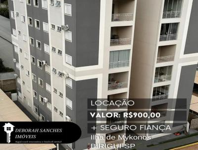 Apartamento para Locao, em Birigui, bairro Residencial Manuela, 2 dormitrios, 1 banheiro, 1 vaga