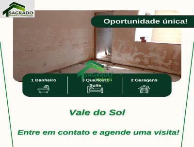 Casa para Venda, em Sete Lagoas, bairro Vale do Sol, 3 dormitrios, 1 banheiro, 1 sute, 2 vagas