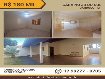 Casa para Venda, em Cardoso, bairro Jardim do Sol, 1 dormitrio, 1 banheiro, 1 vaga