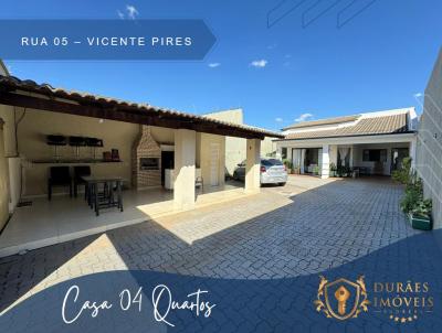 Casa em Condomnio para Venda, em RA XXX Vicente Pires, bairro Vicente Pires, 4 dormitrios, 4 banheiros, 1 sute, 6 vagas