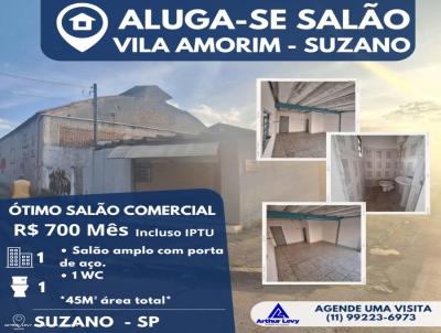 Ponto Comercial para Locao, em Suzano, bairro Vila Amorim, 1 banheiro