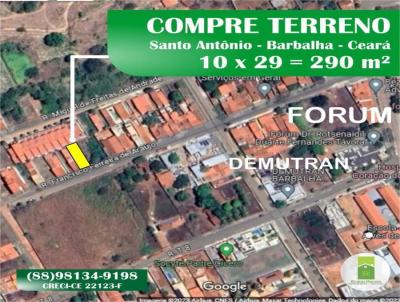 Terreno para Venda, em Barbalha, bairro Santo Antnio