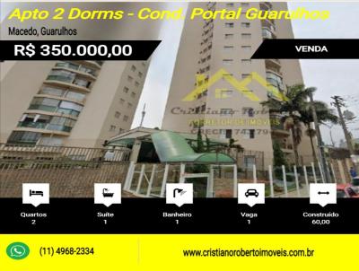Apartamento para Venda, em Guarulhos, bairro Macedo, 2 dormitrios, 1 banheiro, 1 sute, 1 vaga