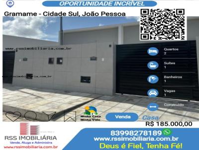 Casa para Venda, em Joo Pessoa, bairro Gramame - Cidade Sul, 2 dormitrios, 1 banheiro, 1 sute, 1 vaga