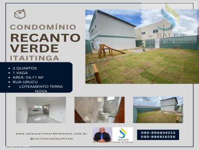 Apartamento para Venda, em Itaitinga, bairro Vila Nova, 2 dormitrios, 1 banheiro, 1 vaga