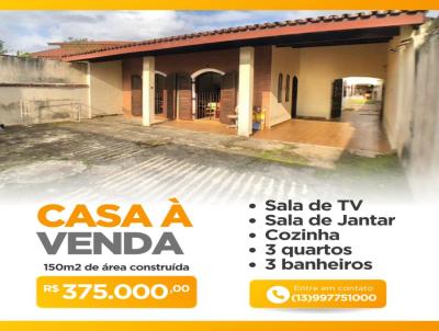 Casa para Venda, em Itanham, bairro Cibratel, 3 dormitrios, 3 banheiros, 1 sute, 6 vagas