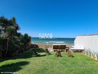 Casa Frente Mar para Temporada, em Armao dos Bzios, bairro Praia Rasa, 5 dormitrios, 6 banheiros, 5 sutes, 3 vagas