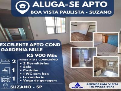 Apartamento para Locao, em Suzano, bairro Jardim Gardnia Azul, 2 dormitrios, 1 banheiro, 1 vaga