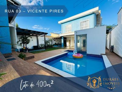 Casa em Condomnio para Venda, em RA XXX Vicente Pires, bairro Vicente Pires, 4 dormitrios, 6 banheiros, 2 sutes, 4 vagas
