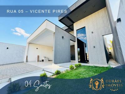 Casa em Condomnio para Venda, em RA XXX Vicente Pires, bairro Vicente Pires, 4 dormitrios, 6 banheiros, 4 sutes, 4 vagas