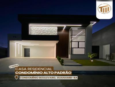 Casa para Venda, em Guanambi, bairro SAO SEBASTIAO, 3 dormitrios, 3 banheiros, 2 sutes, 3 vagas