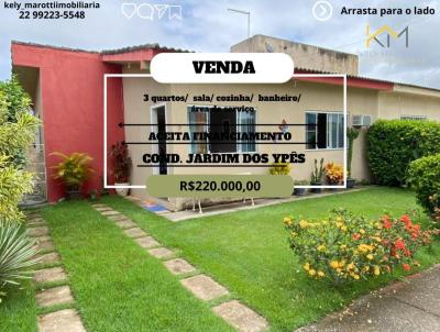 Casa em Condomnio para Venda, em Araruama, bairro Fazendinha, 3 dormitrios, 1 banheiro, 1 vaga