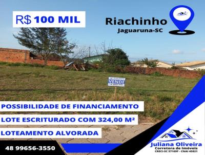 Lote para Venda, em Jaguaruna, bairro RIACHINHO
