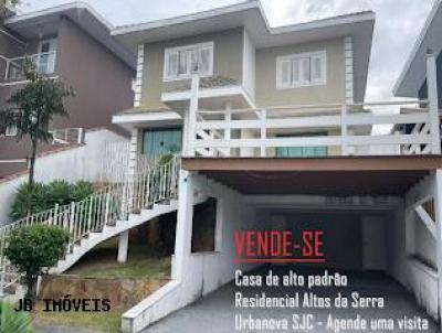 Casa Alto Padro para Venda, em So Jos dos Campos, bairro Urbanova, 4 dormitrios, 4 banheiros, 1 vaga