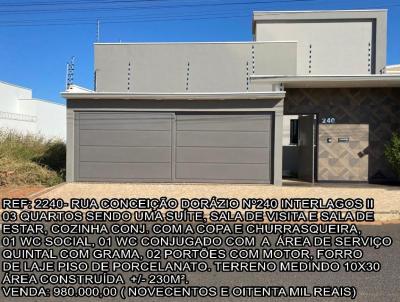 Casa para Venda, em Araguari, bairro INTERLAGOS 02