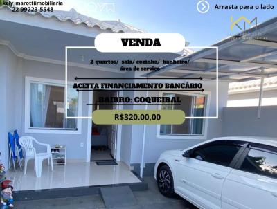 Casa para Venda, em Araruama, bairro Coqueiral, 2 dormitrios, 2 banheiros, 1 sute, 1 vaga